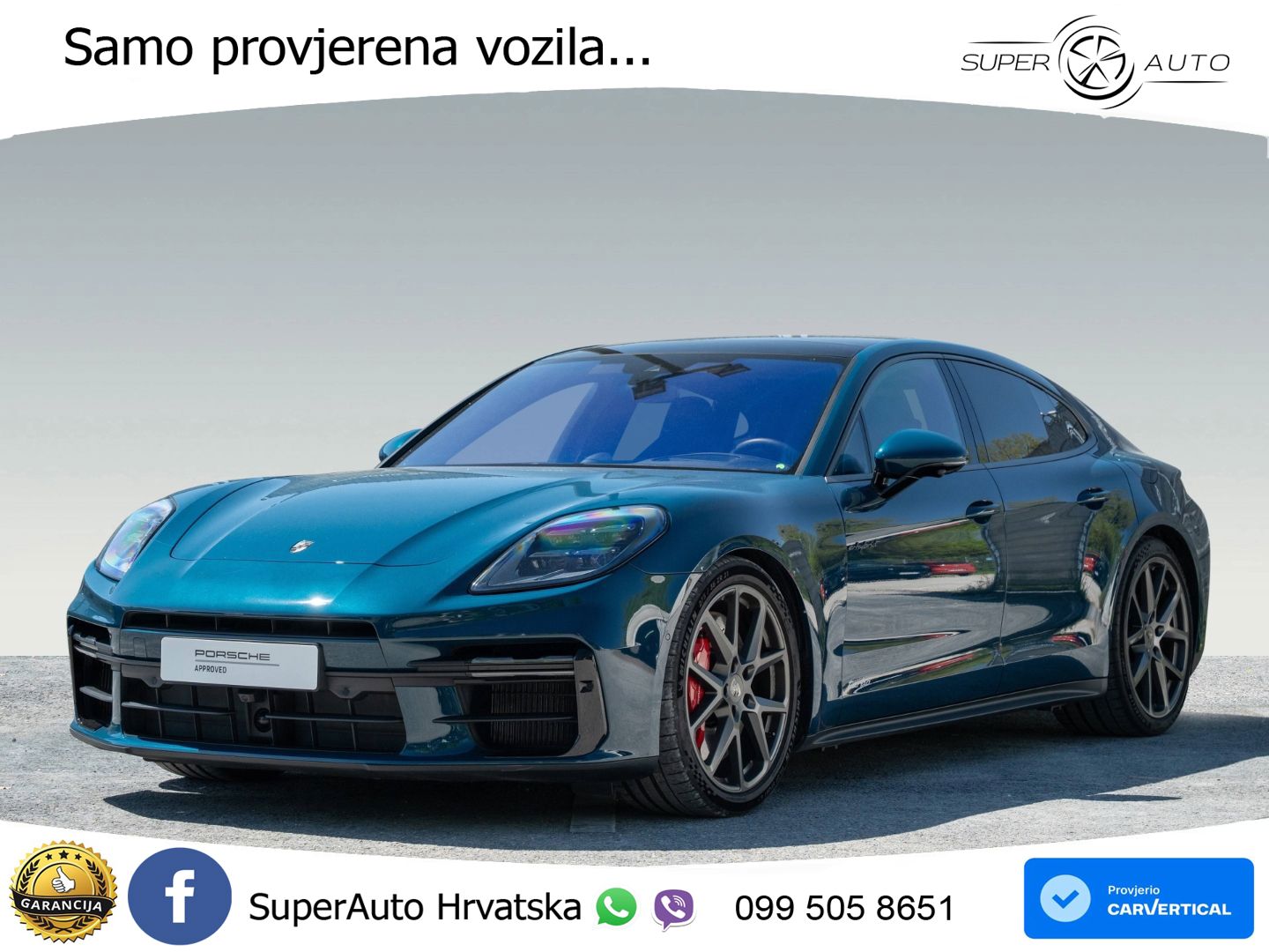 Porsche Panamera Turbo 4.0 V8 (680 KS) E-Hybrid PDK ACC+HEAD+4xGR SJED+360+PANO