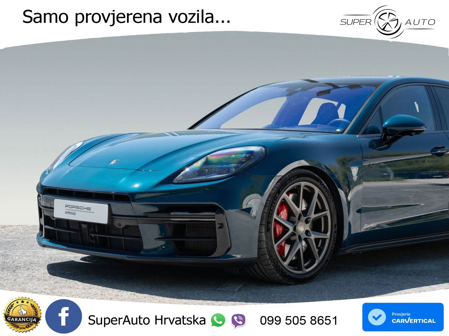 Porsche Panamera Turbo 4.0 V8 (680 KS) E-Hybrid PDK ACC+HEAD+4xGR SJED+360+PANO