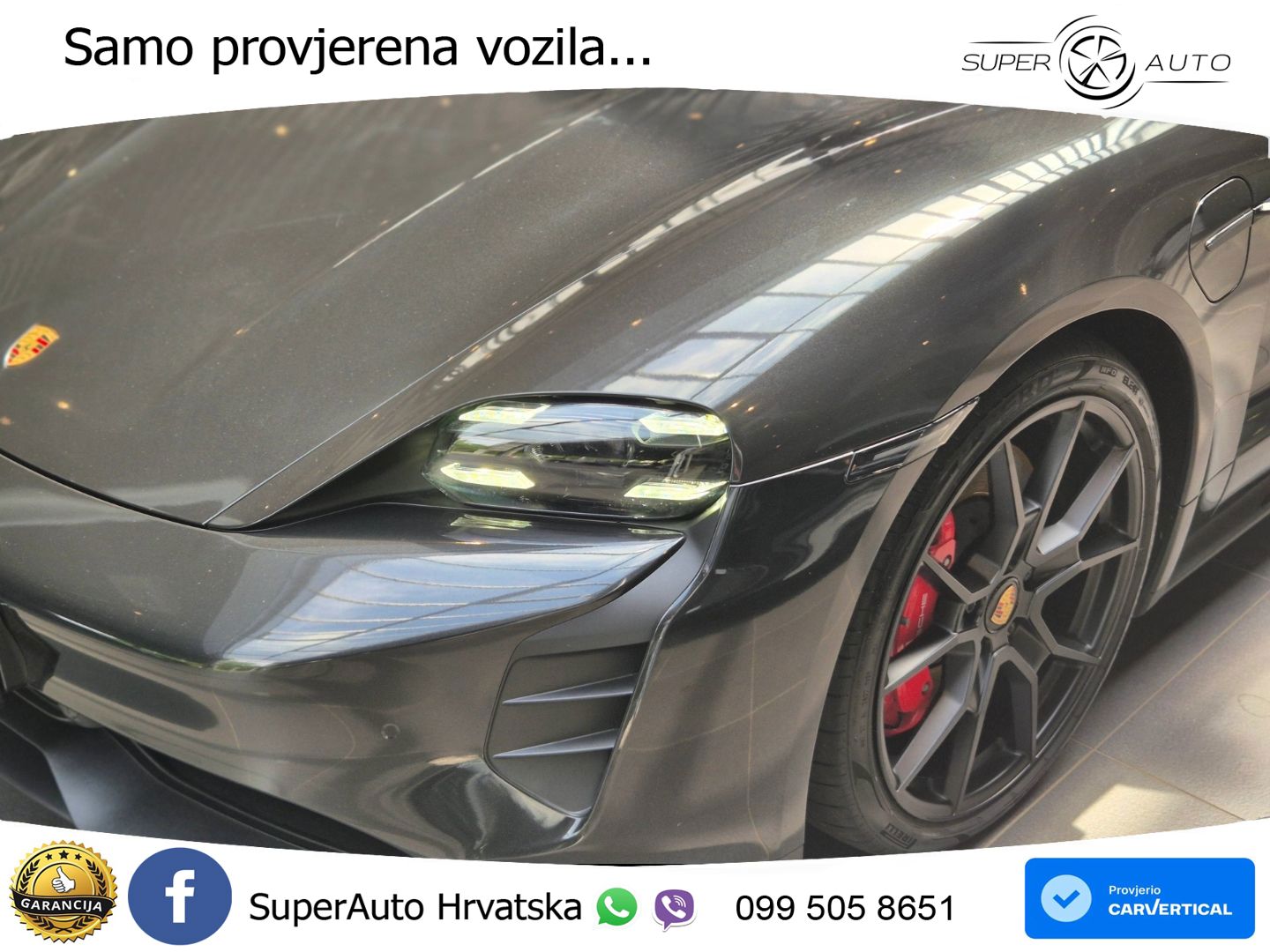 Porsche Taycan Sport Turismo GTS Performance Plus 93.4 kWh (598 KS)