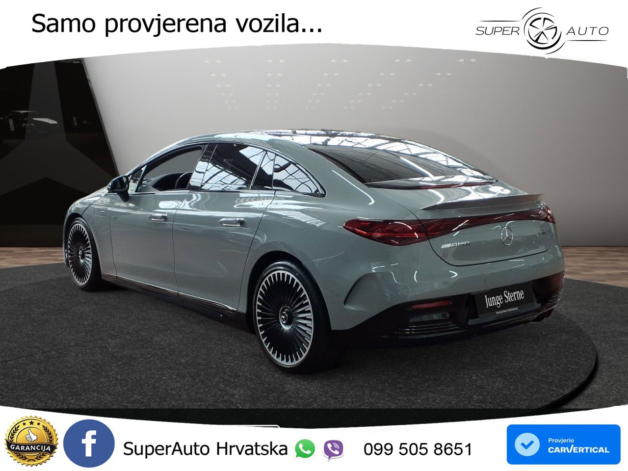 Mercedes EQE AMG 53 100 kWh (625 KS) 4MATIC+ LED+GR SJED+ACC