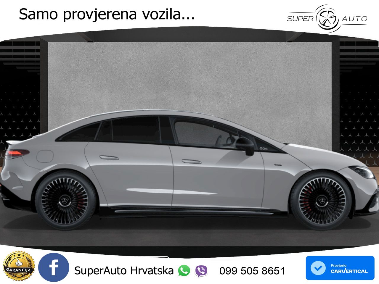 Mercedes EQE AMG 53 100 kWh (625 KS) 4MATIC+ LED+GR SJED+ACC