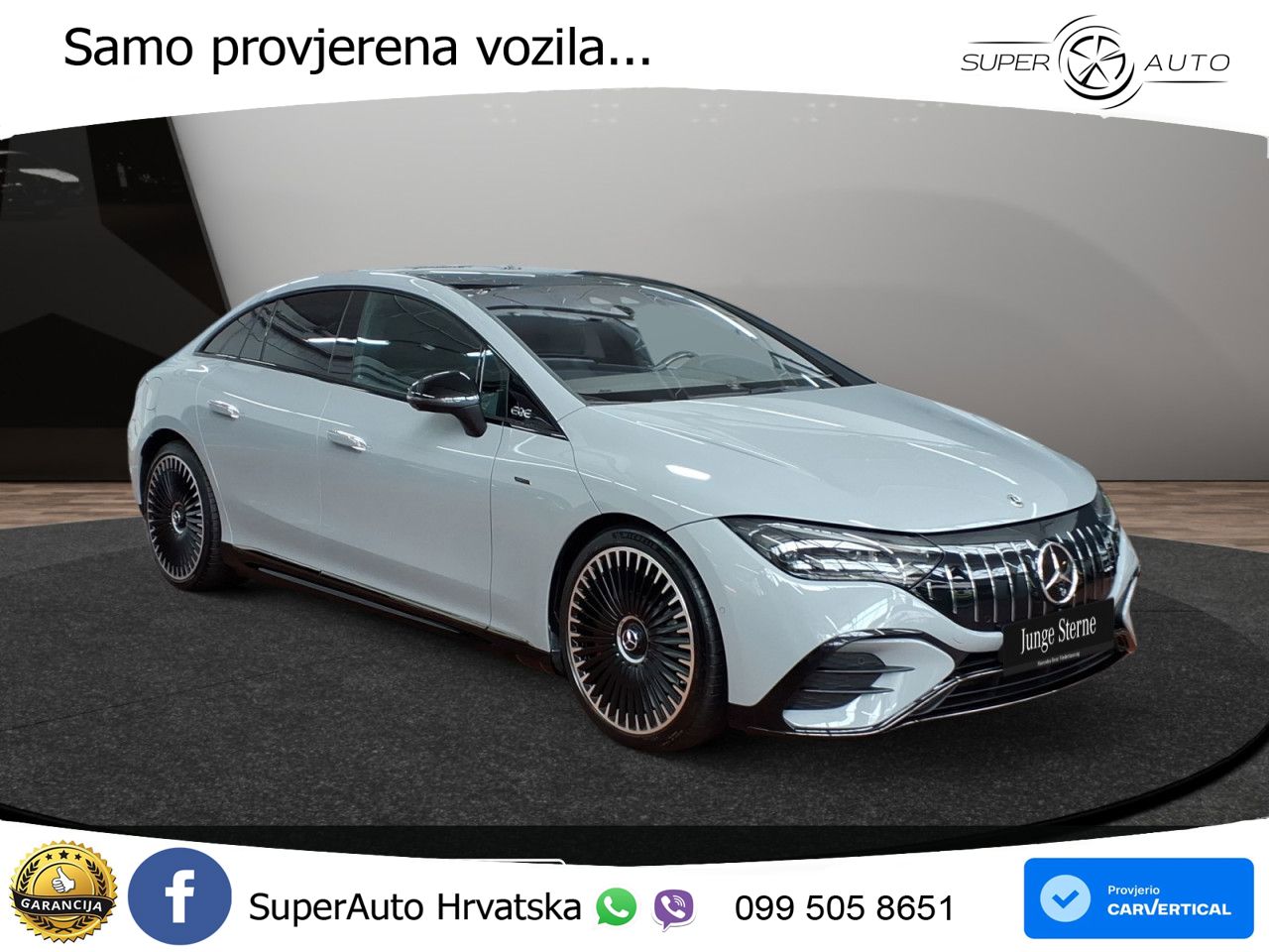 Mercedes EQE AMG 53 100 kWh (625 KS) 4MATIC+ LED+GR SJED+ACC