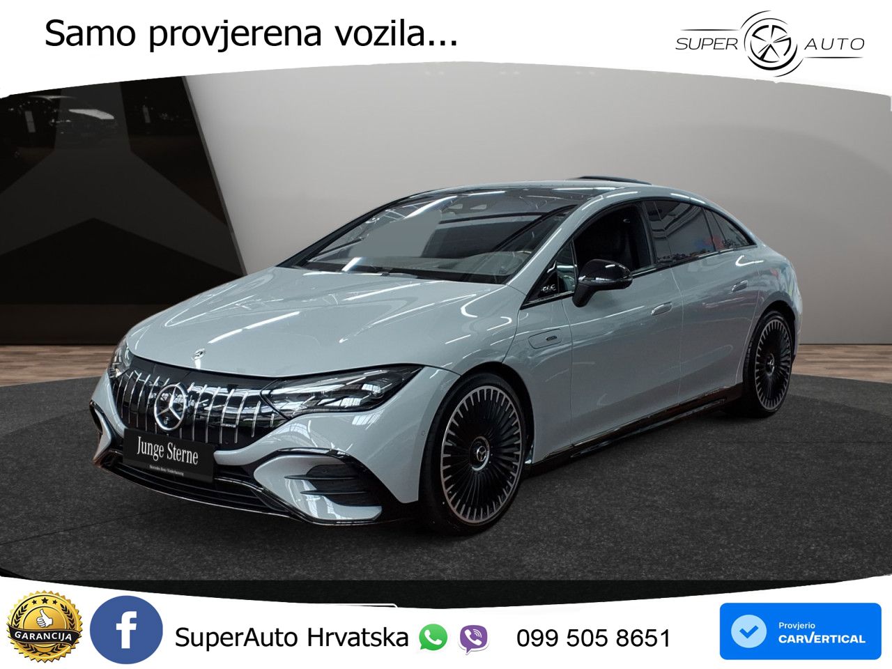 Mercedes EQE AMG 53 100 kWh (625 KS) 4MATIC+ LED+GR SJED+ACC