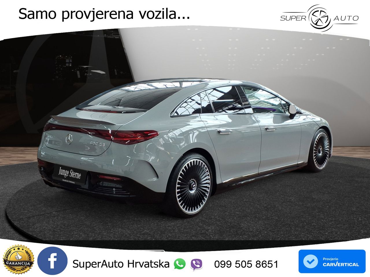 Mercedes EQE AMG 53 100 kWh (625 KS) 4MATIC+ LED+GR SJED+ACC