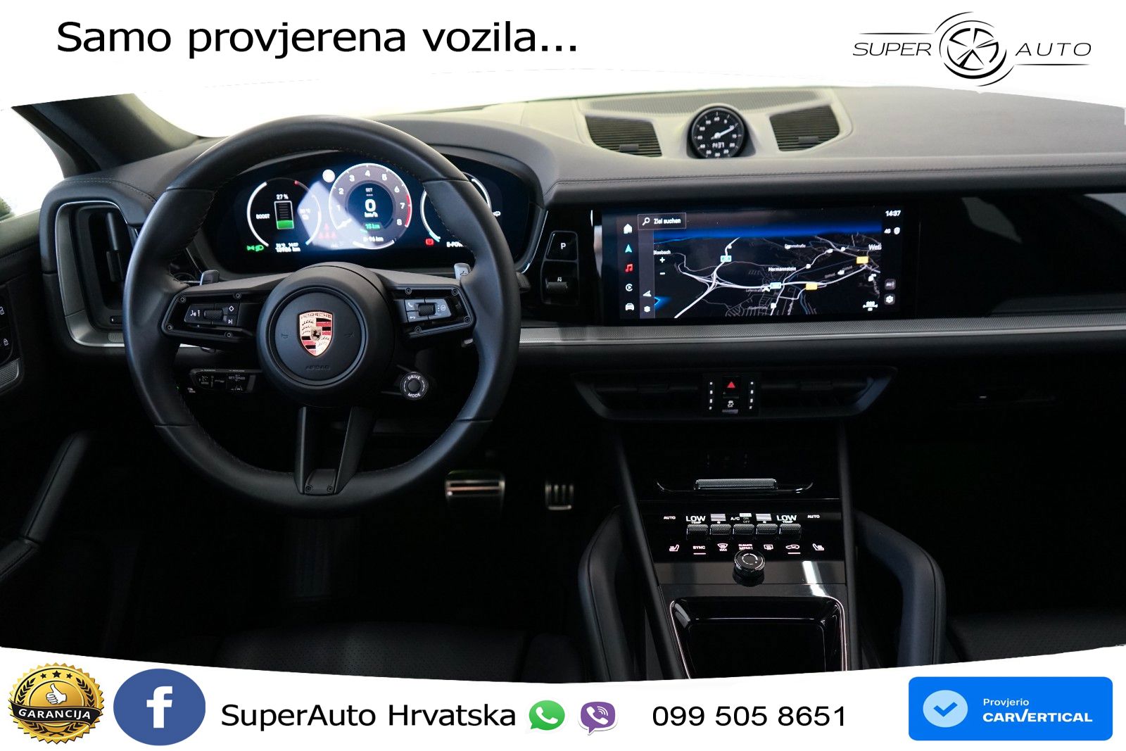 Porsche Cayenne Coupe S 3.0 V6 (519 KS) E-Hybrid Tiptronic S LED+GR SJED+ACC