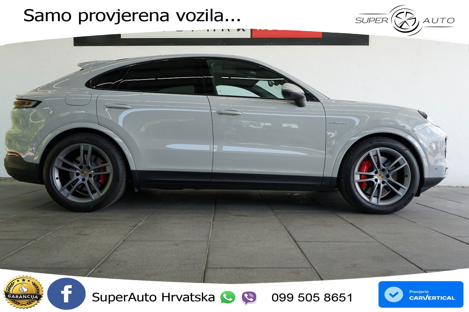 Porsche Cayenne Coupe S 3.0 V6 (519 KS) E-Hybrid Tiptronic S LED+GR SJED+ACC