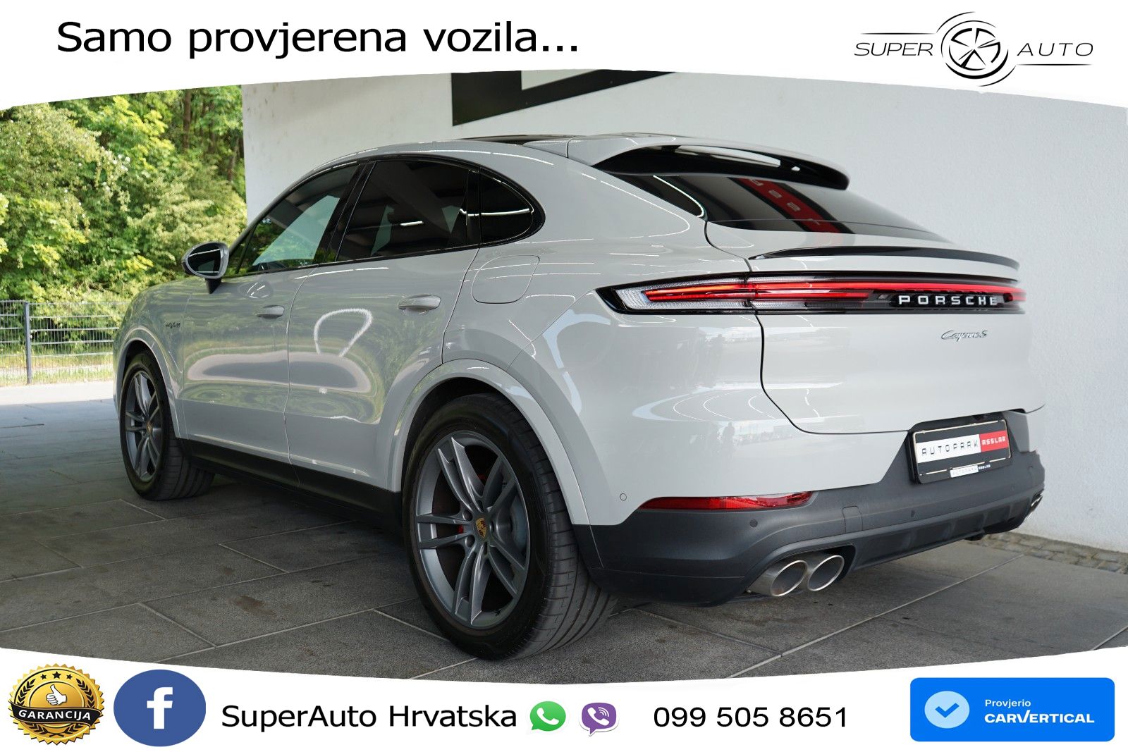 Porsche Cayenne Coupe S 3.0 V6 (519 KS) E-Hybrid Tiptronic S LED+GR SJED+ACC