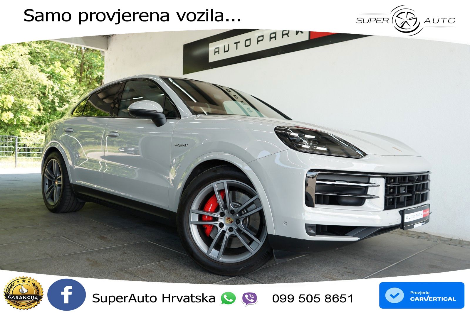 Porsche Cayenne Coupe S 3.0 V6 (519 KS) E-Hybrid Tiptronic S LED+GR SJED+ACC