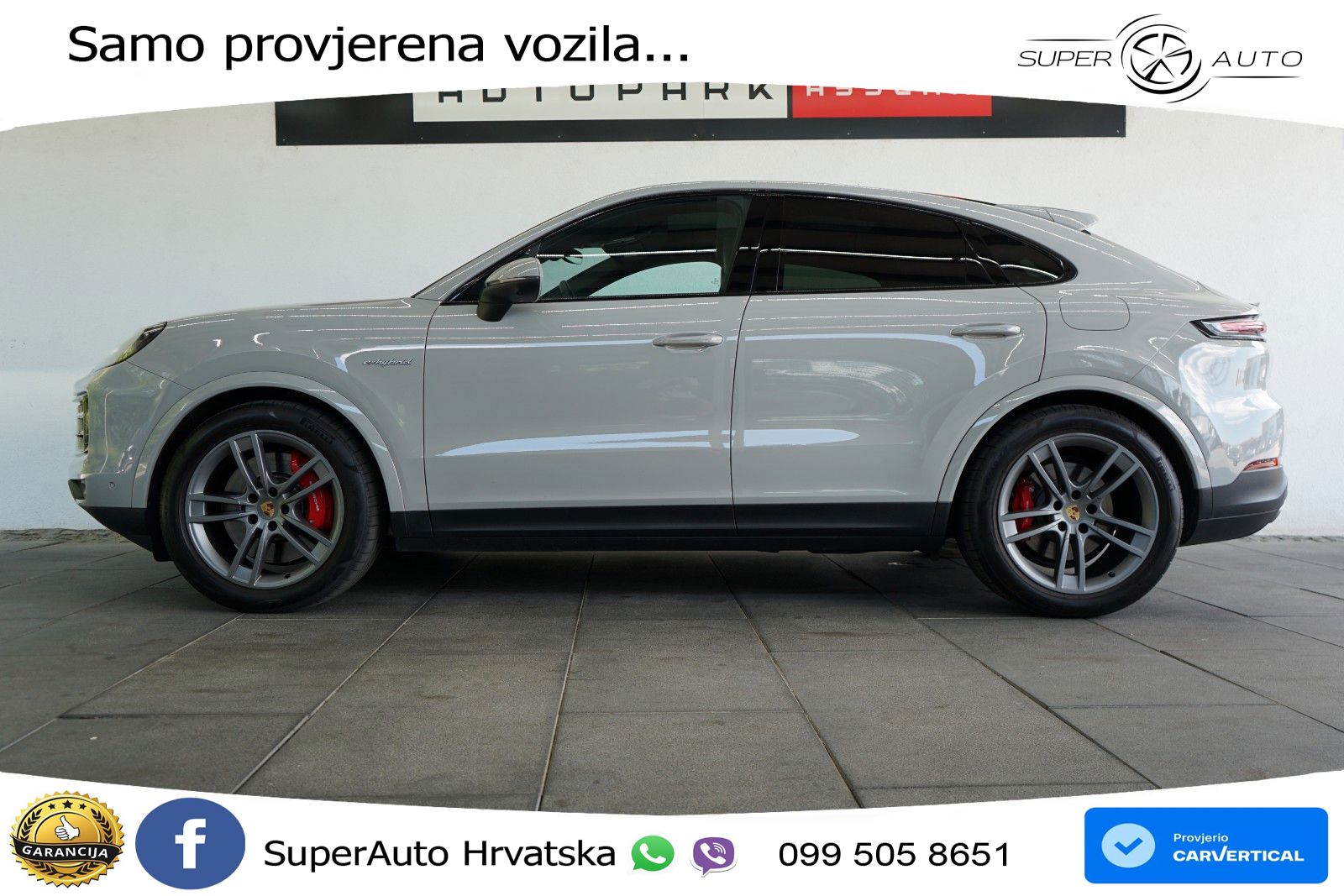 Porsche Cayenne Coupe S 3.0 V6 (519 KS) E-Hybrid Tiptronic S LED+GR SJED+ACC
