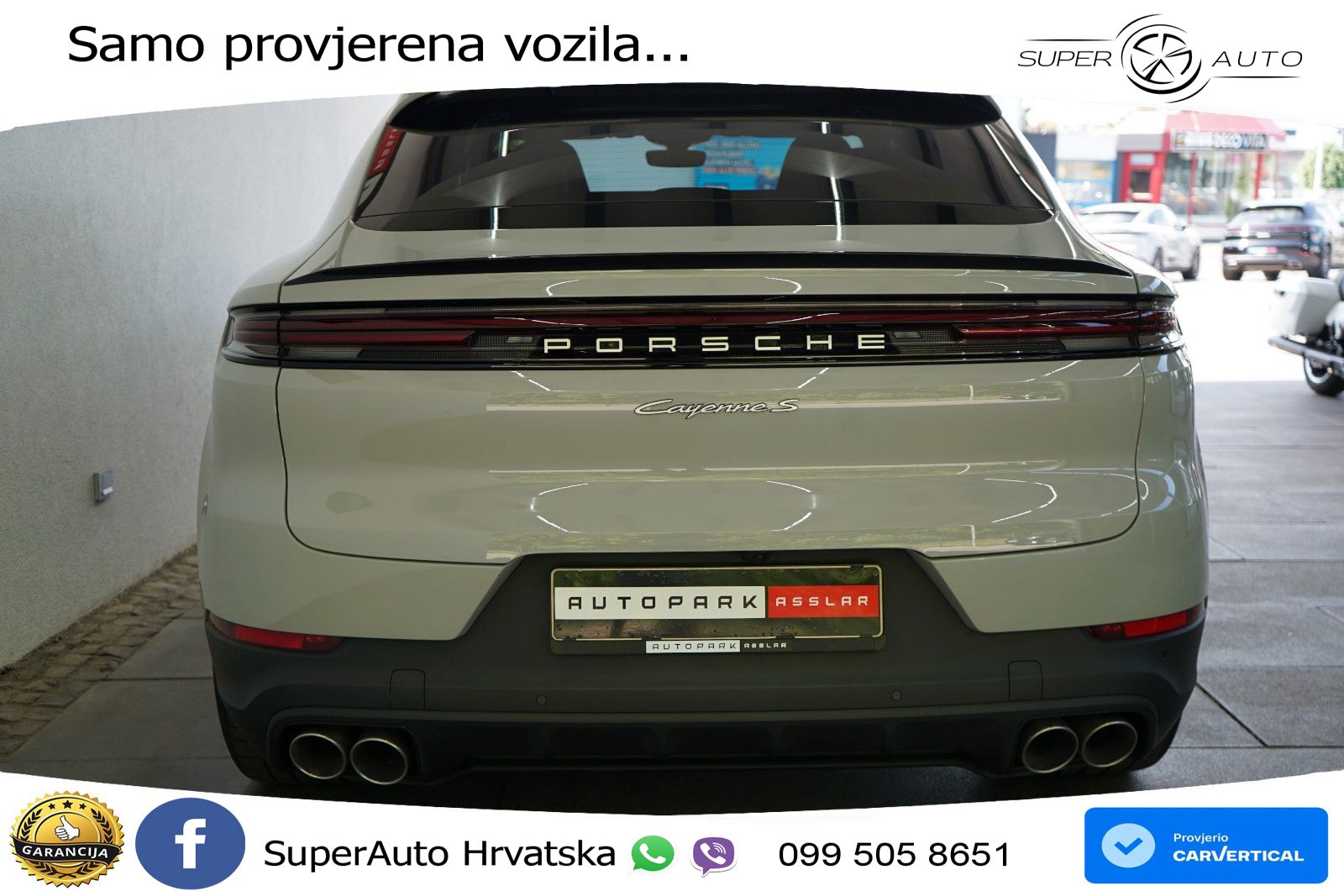 Porsche Cayenne Coupe S 3.0 V6 (519 KS) E-Hybrid Tiptronic S LED+GR SJED+ACC