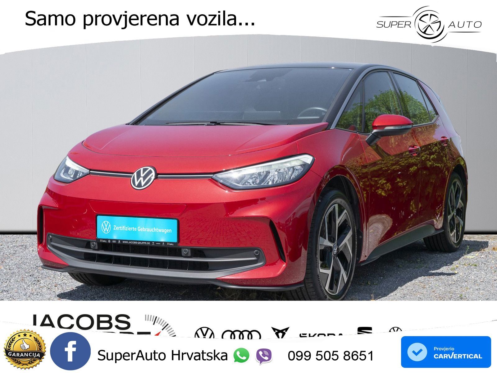 Volkswagen ID.3 Pro 62 kWh (204 KS)