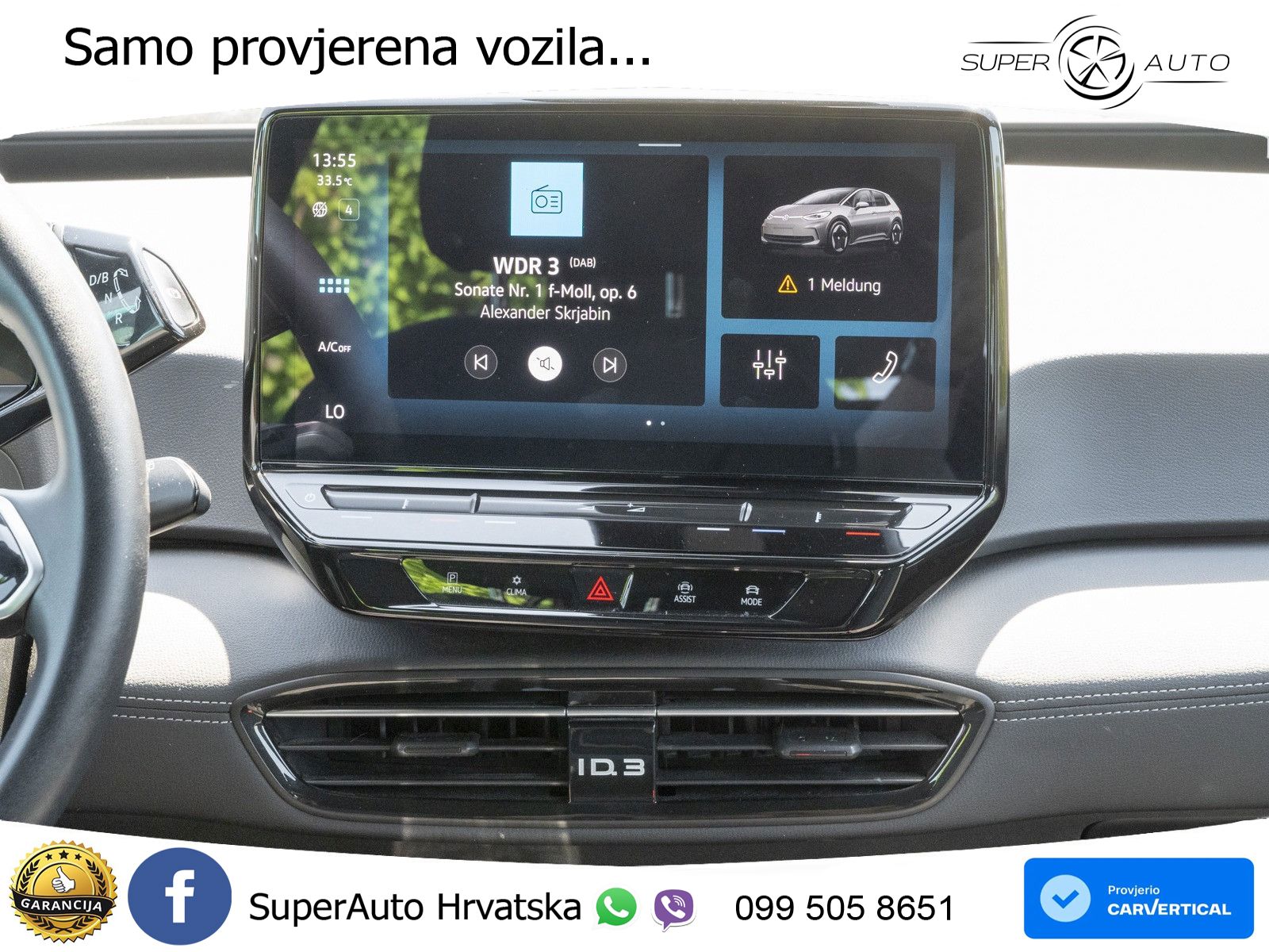 Volkswagen ID.3 Pro 62 kWh (204 KS)
