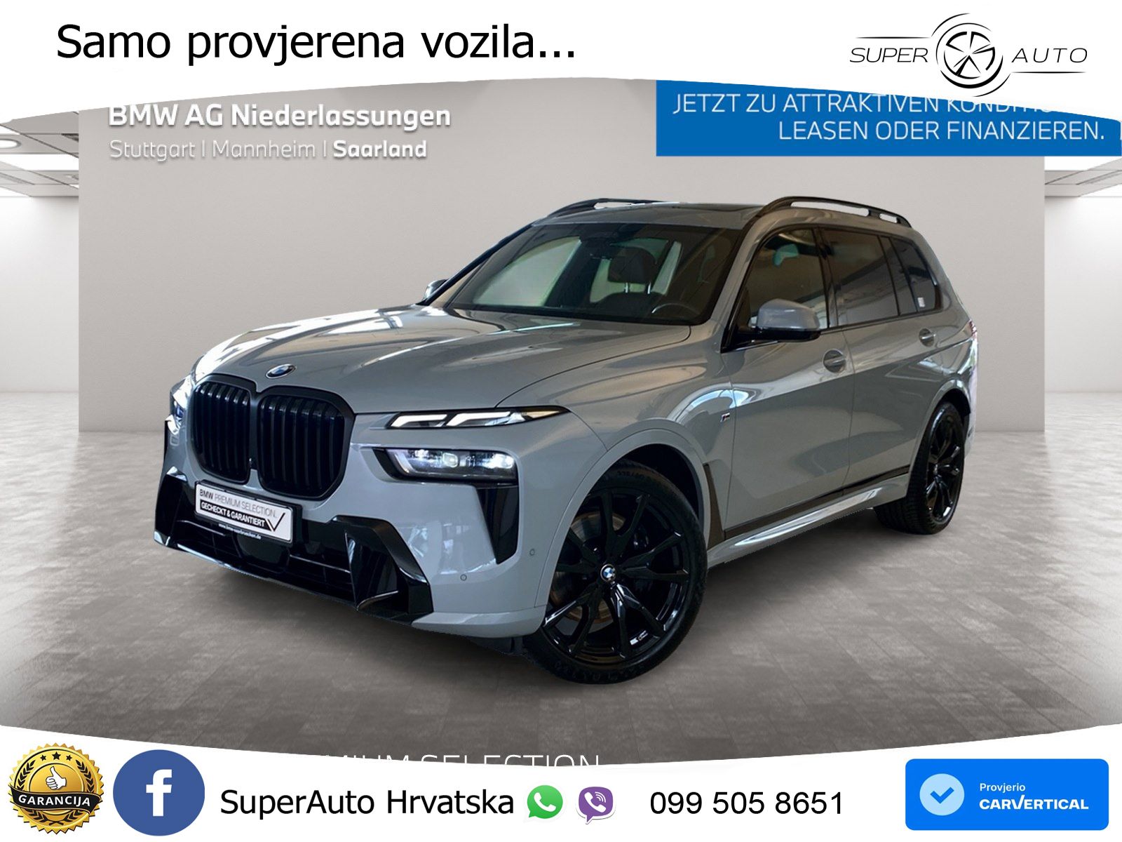 BMW X7 40d (352 KS) xDrive Steptronic M Sport