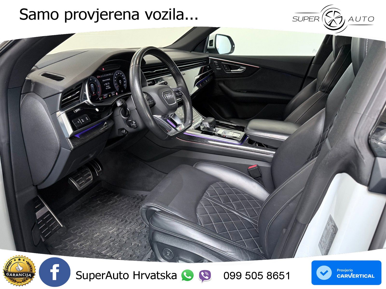 Audi Q8 50 TDI V6 (286 KS) quattro Tiptronic LED+GR SJED+ACC