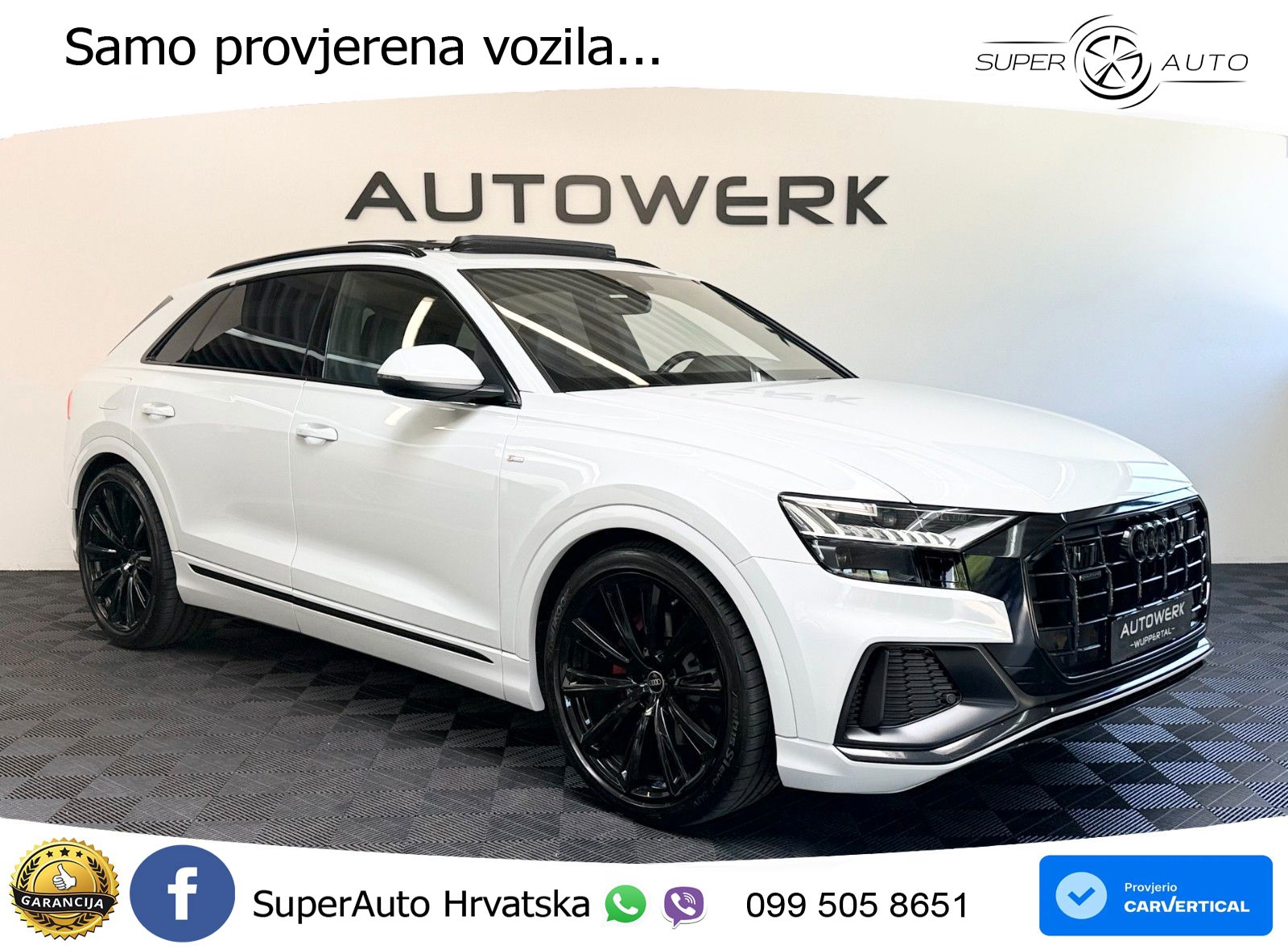 Audi Q8 50 TDI V6 (286 KS) quattro Tiptronic LED+GR SJED+ACC