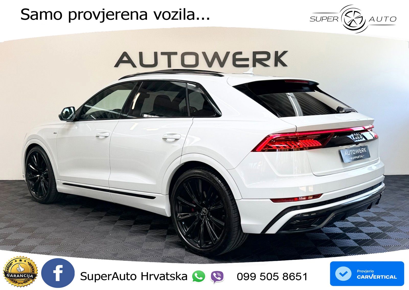 Audi Q8 50 TDI V6 (286 KS) quattro Tiptronic LED+GR SJED+ACC