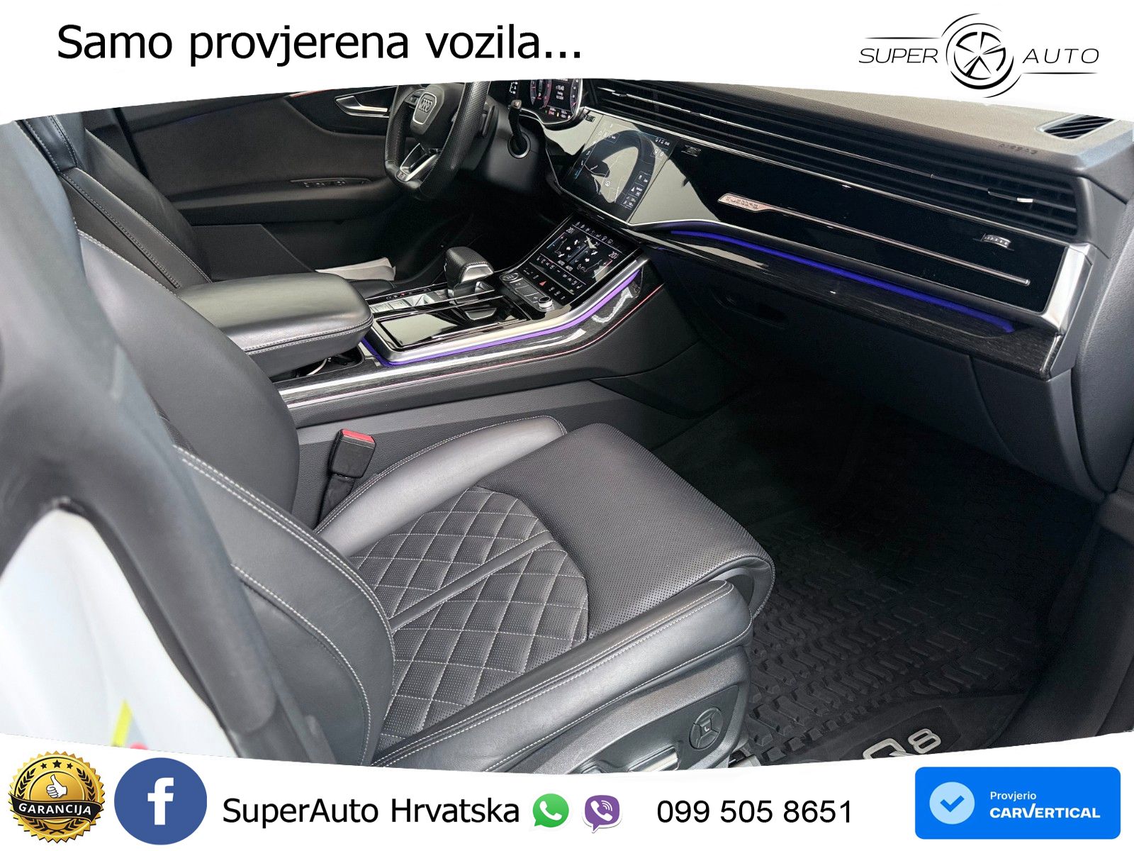 Audi Q8 50 TDI V6 (286 KS) quattro Tiptronic LED+GR SJED+ACC