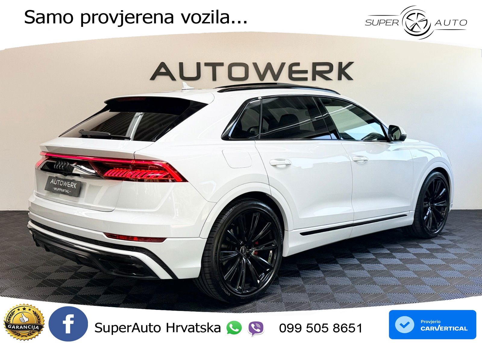 Audi Q8 50 TDI V6 (286 KS) quattro Tiptronic LED+GR SJED+ACC