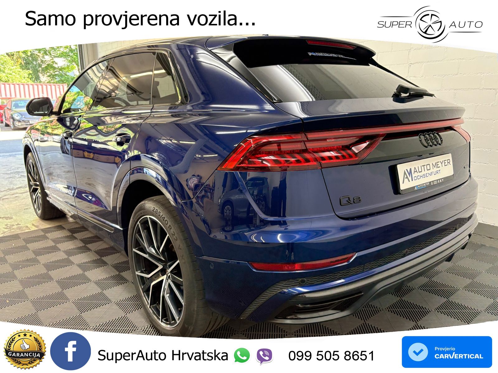 Audi Q8 50 TDI V6 (286 KS) quattro Tiptronic