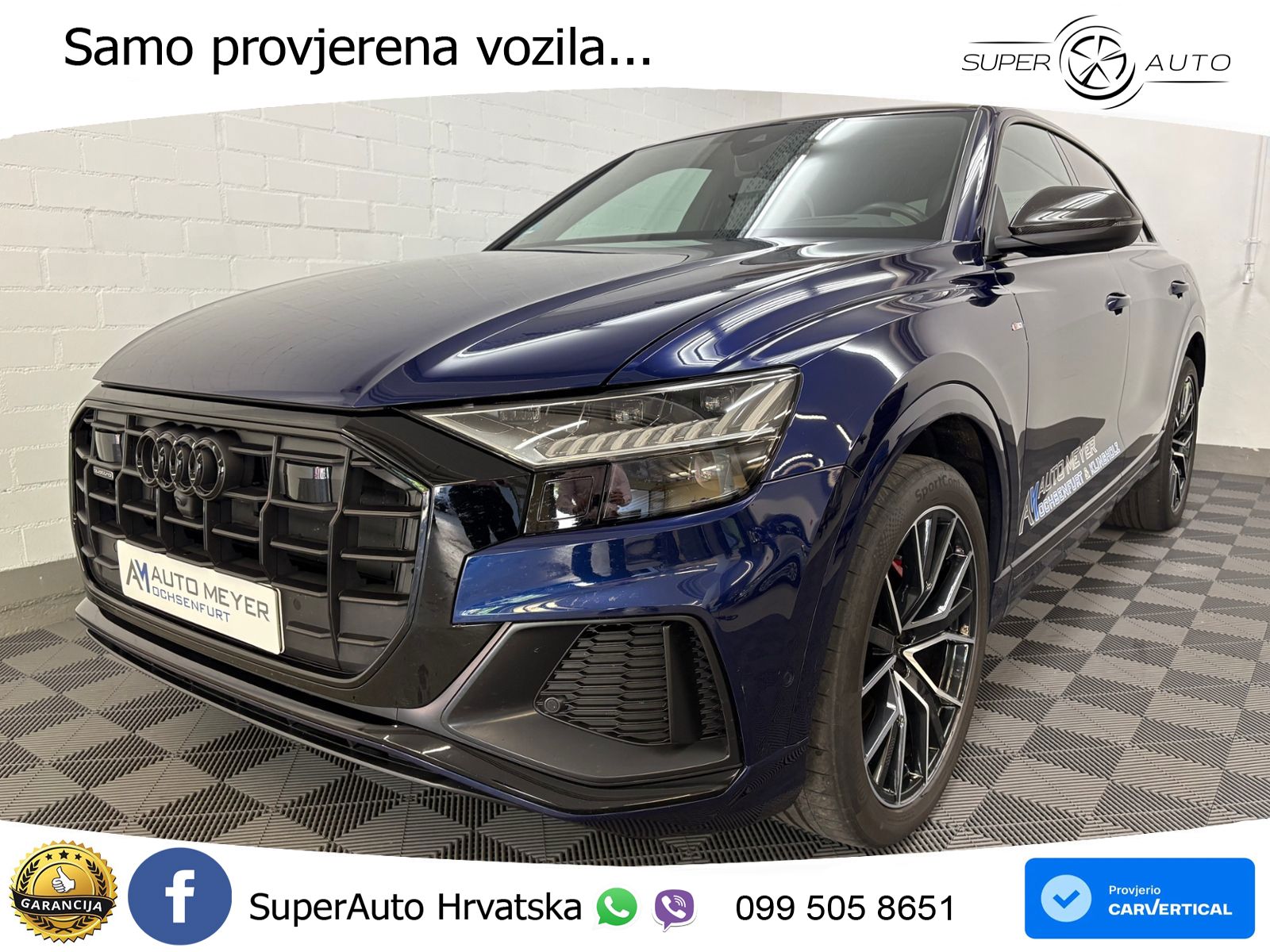 Audi Q8 50 TDI V6 (286 KS) quattro Tiptronic