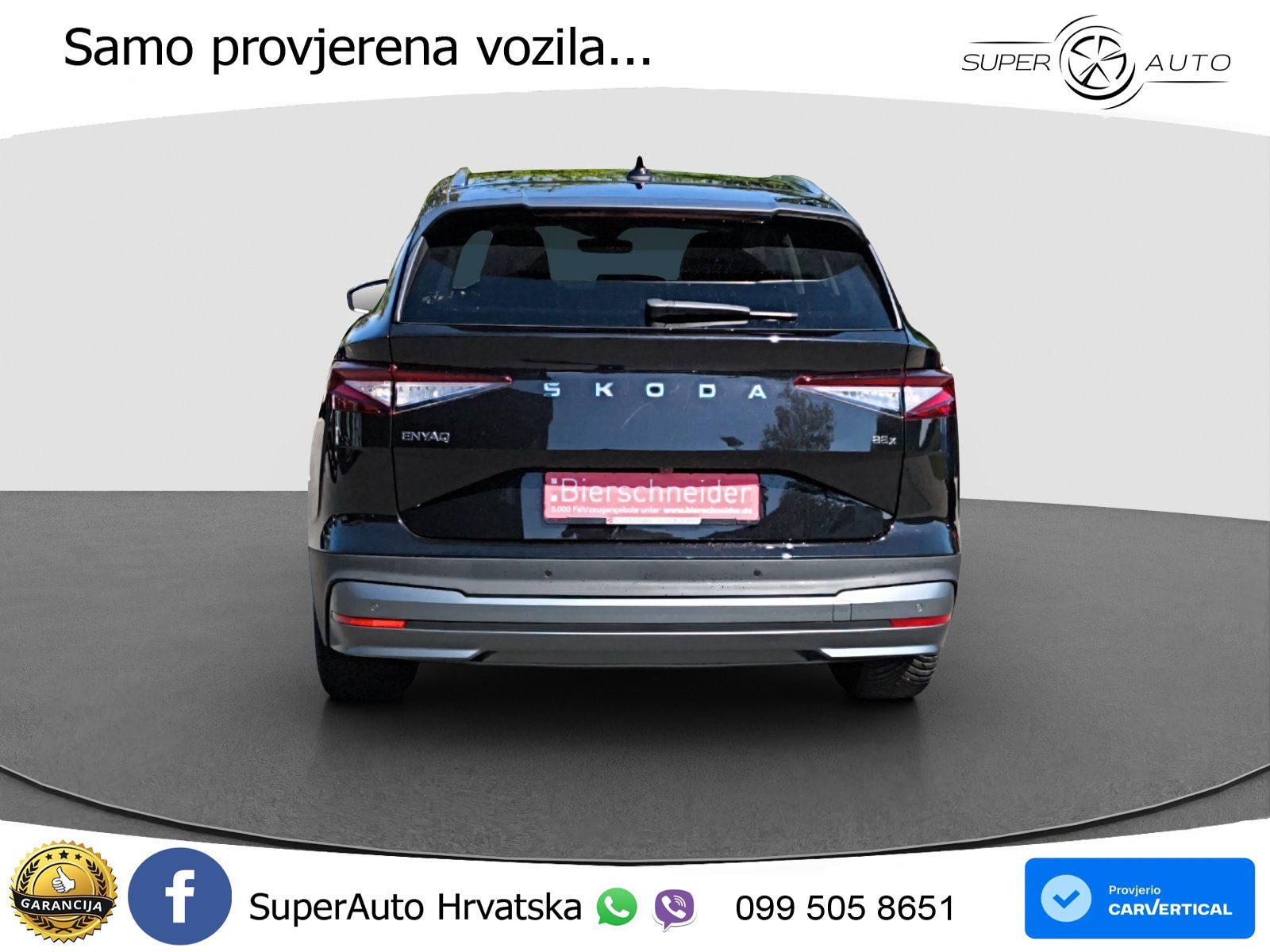 Škoda Enyaq iV 85x 82 kWh (286 KS) AWD