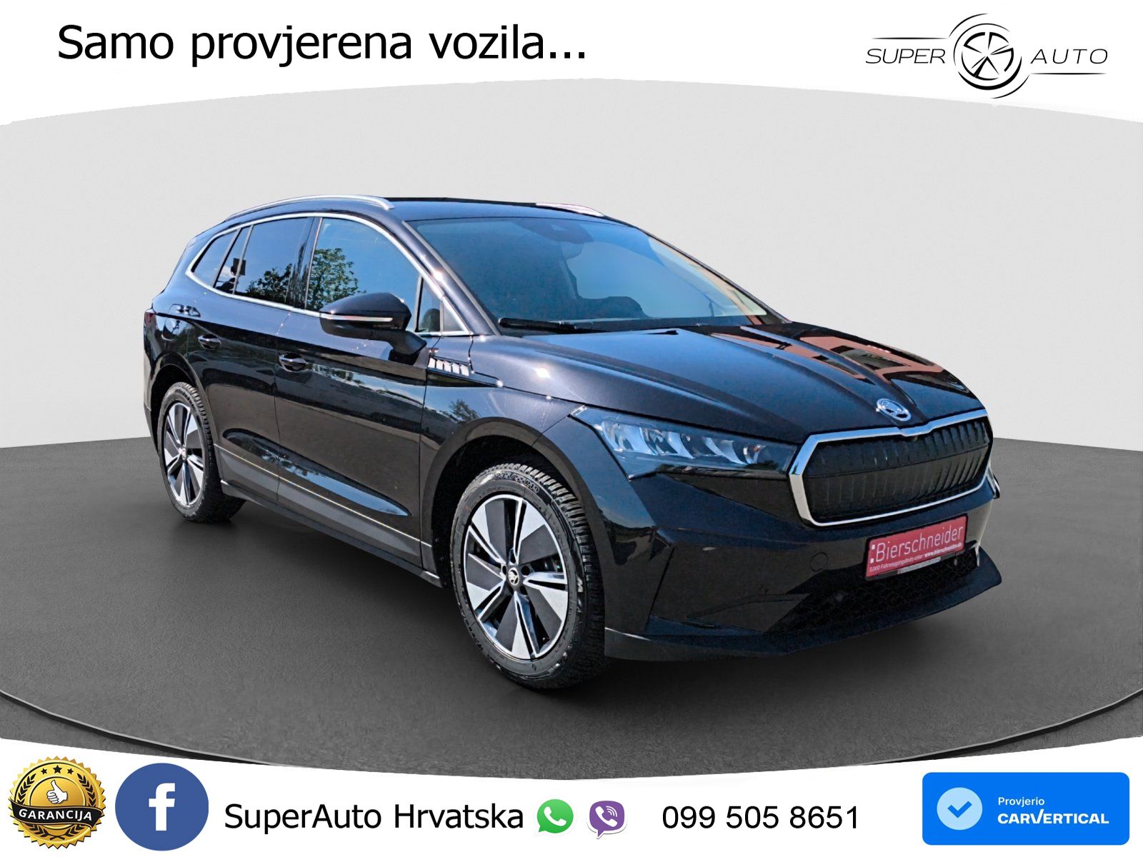 Škoda Enyaq iV 85x 82 kWh (286 KS) AWD