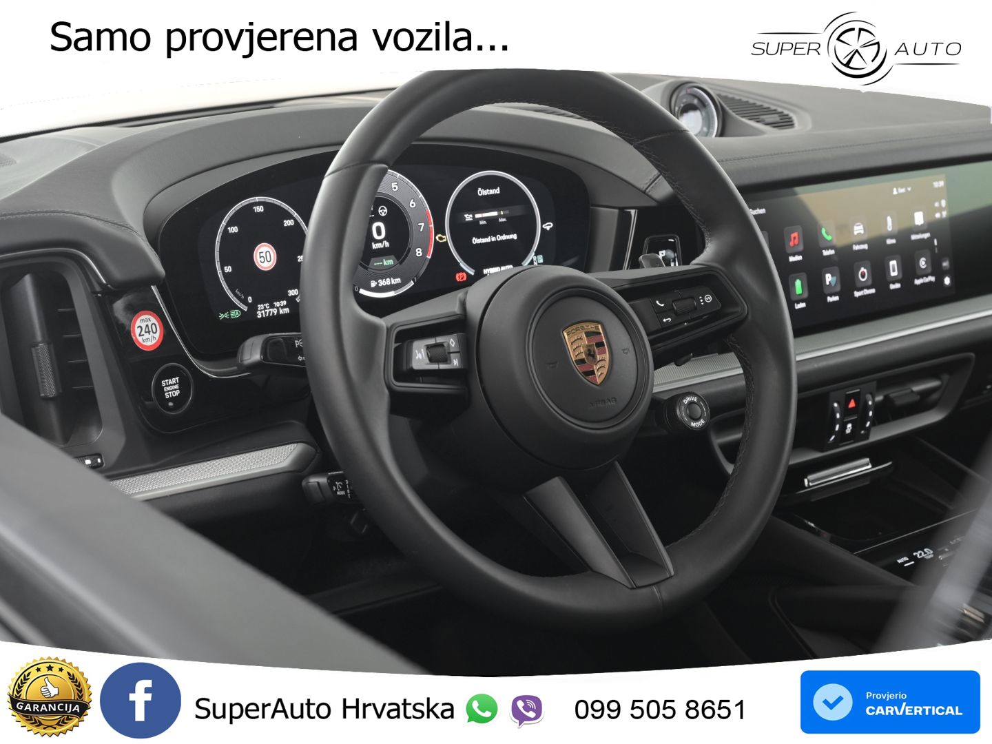 Porsche Cayenne S 3.0 V6 (519 KS) E-Hybrid Tiptronic S LED+GR SJED+ACC