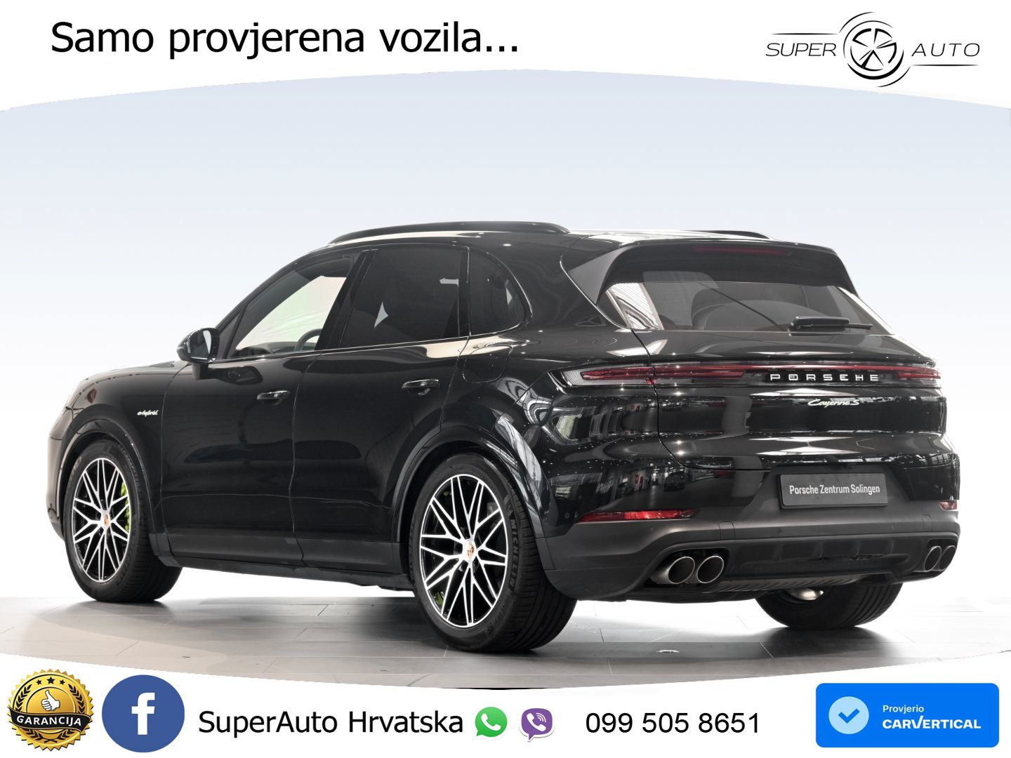Porsche Cayenne S 3.0 V6 (519 KS) E-Hybrid Tiptronic S LED+GR SJED+ACC