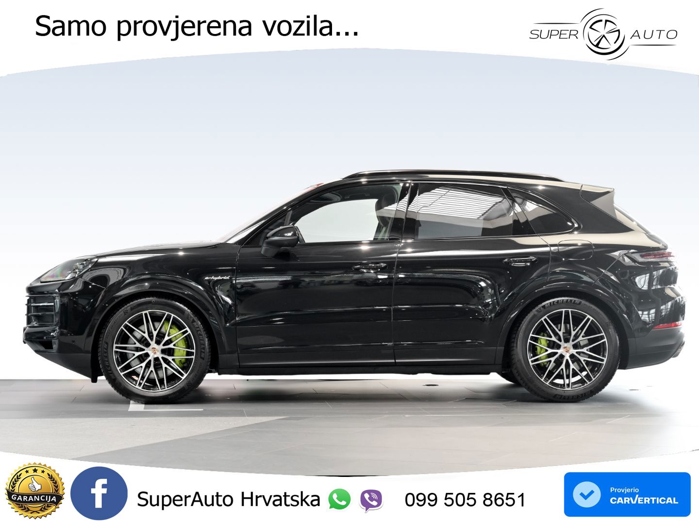 Porsche Cayenne S 3.0 V6 (519 KS) E-Hybrid Tiptronic S LED+GR SJED+ACC