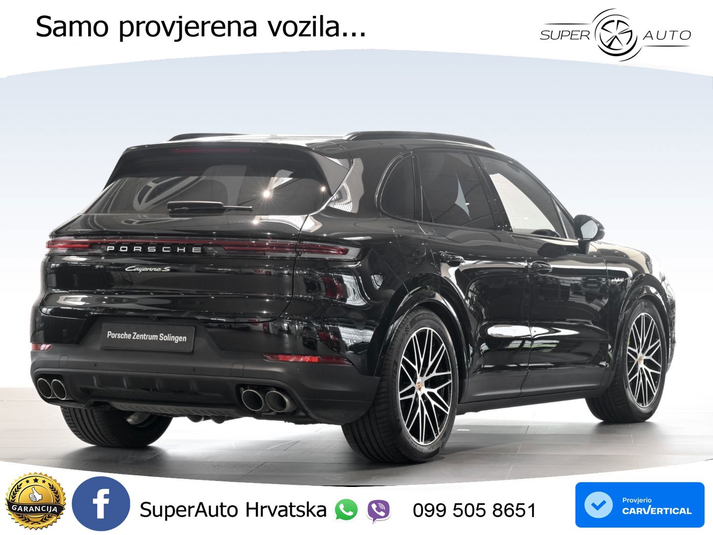 Porsche Cayenne S 3.0 V6 (519 KS) E-Hybrid Tiptronic S LED+GR SJED+ACC