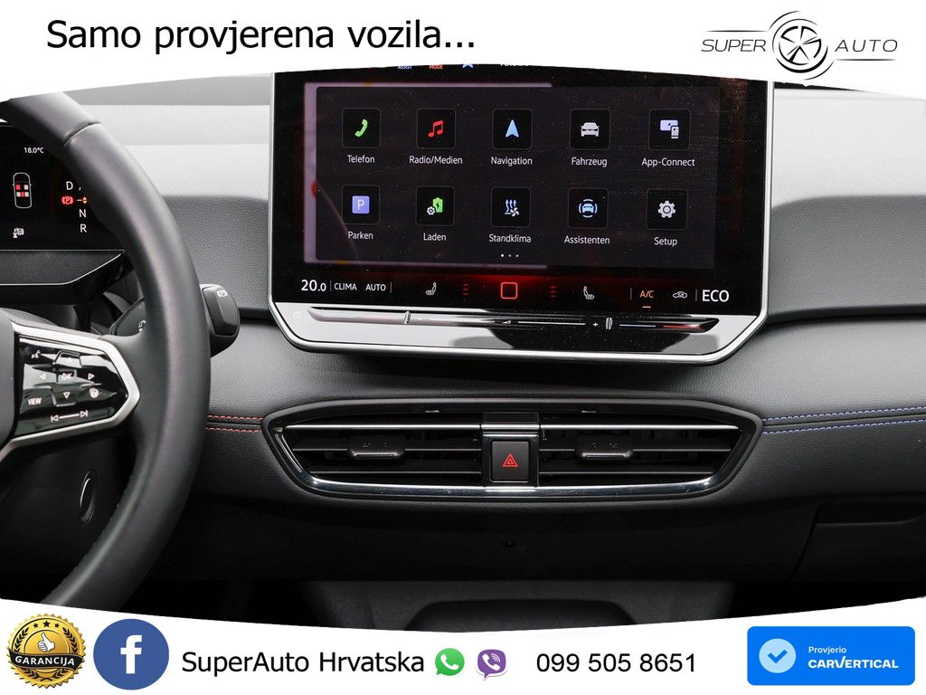Volkswagen ID.3 GTX Performance 84 kWh (326 KS) LED+GR SJED+ACC