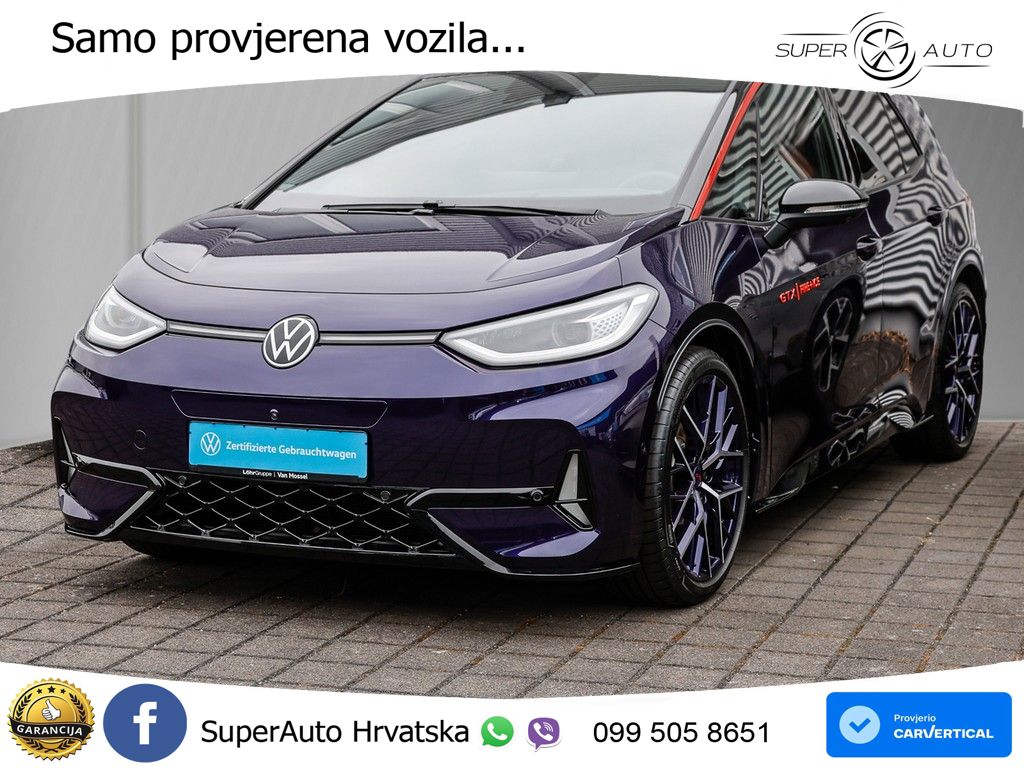 Volkswagen ID.3 GTX Performance 84 kWh (326 KS) LED+GR SJED+ACC