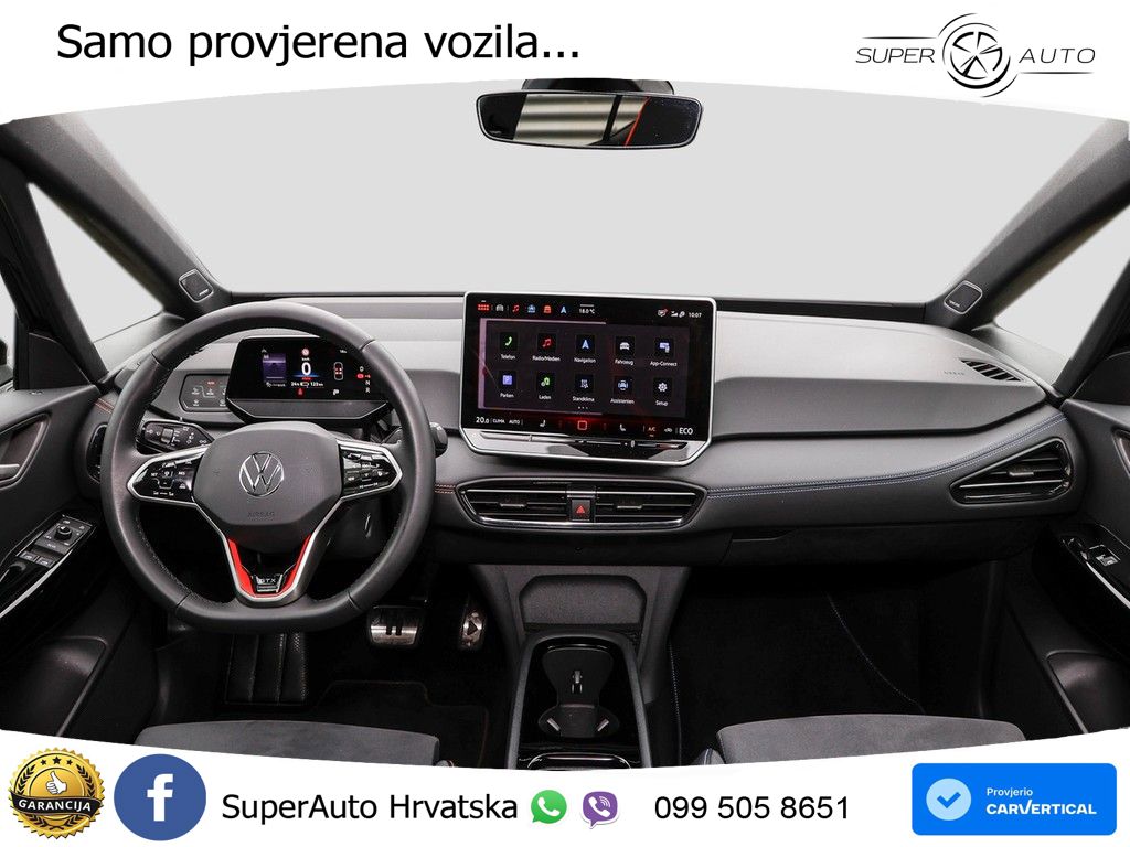 Volkswagen ID.3 GTX Performance 84 kWh (326 KS) LED+GR SJED+ACC