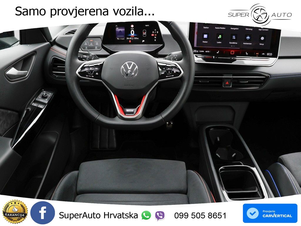 Volkswagen ID.3 GTX Performance 84 kWh (326 KS) LED+GR SJED+ACC