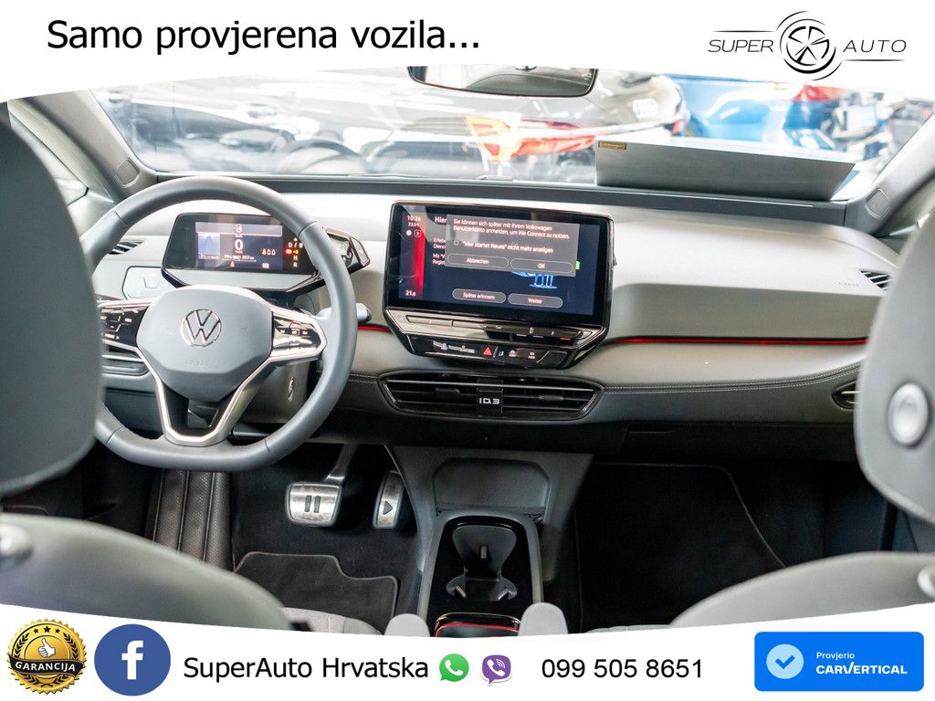 Volkswagen ID.3 Pro 62 kWh (204 KS)