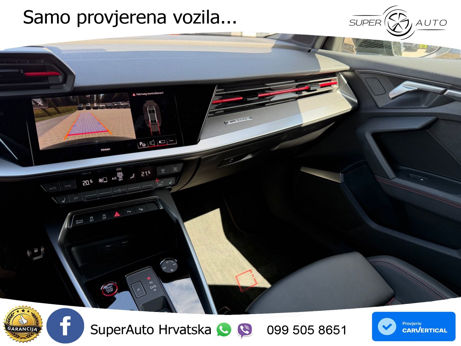 Audi RS3 Sportback 2.5 TFSI (400 KS) quattro S tronic LED+GR SJED+ACC
