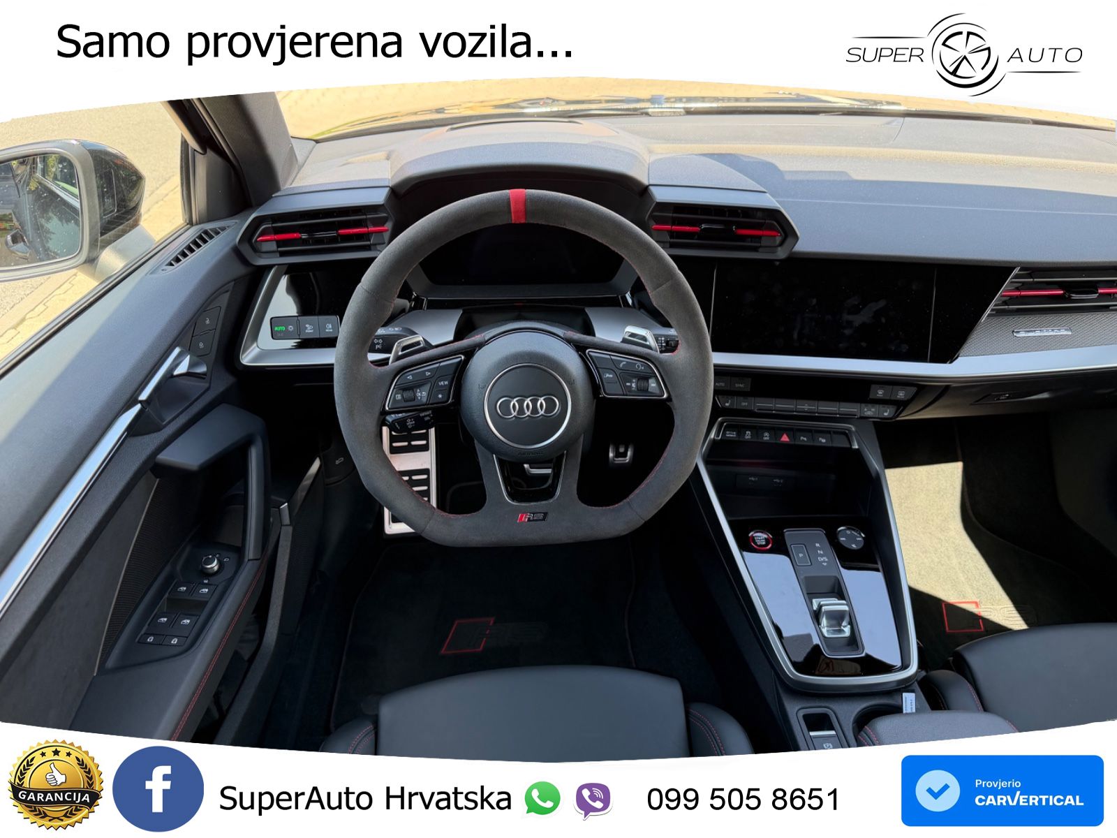 Audi RS3 Sportback 2.5 TFSI (400 KS) quattro S tronic LED+GR SJED+ACC