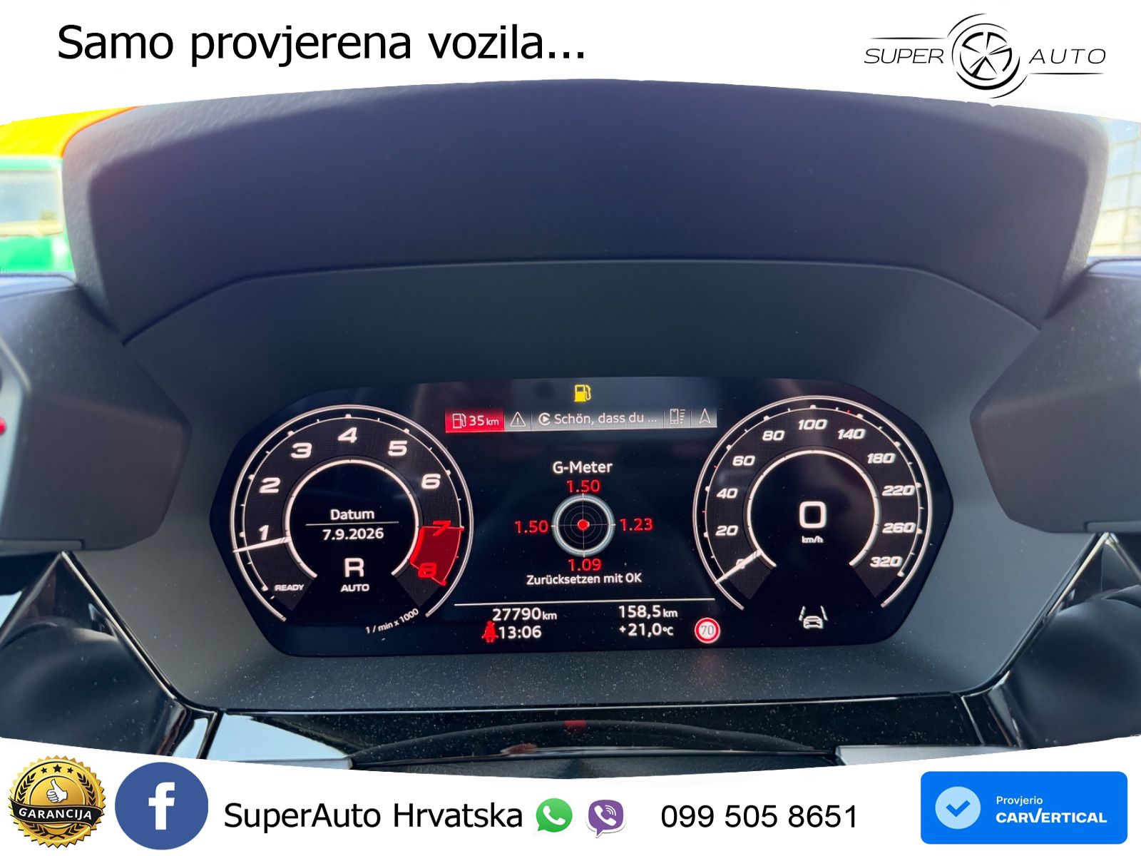 Audi RS3 Sportback 2.5 TFSI (400 KS) quattro S tronic LED+GR SJED+ACC