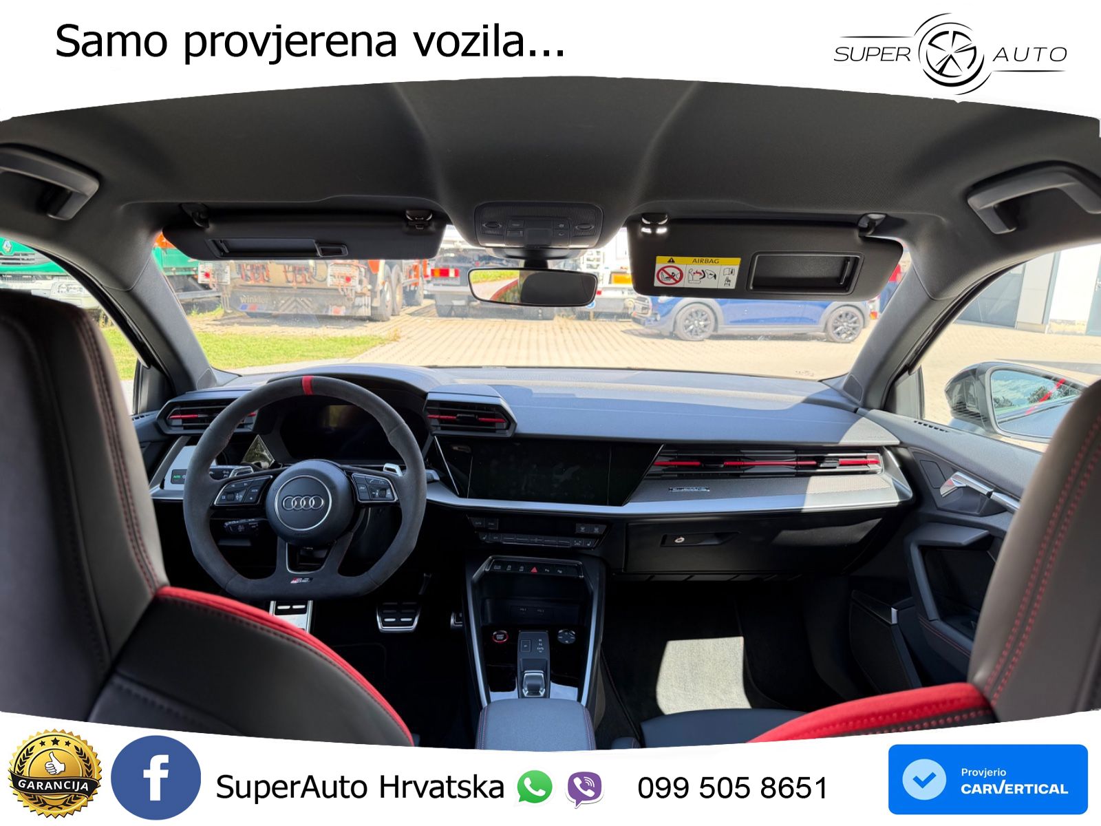 Audi RS3 Sportback 2.5 TFSI (400 KS) quattro S tronic LED+GR SJED+ACC