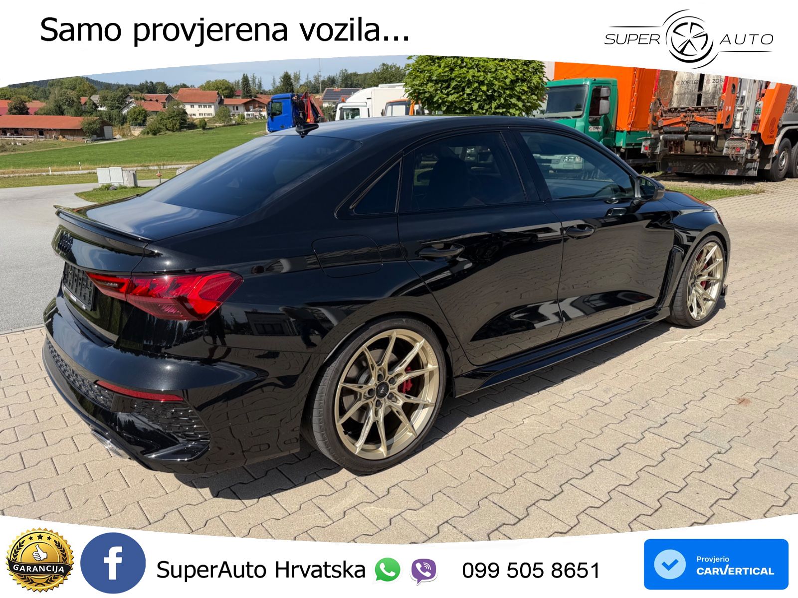 Audi RS3 Sportback 2.5 TFSI (400 KS) quattro S tronic LED+GR SJED+ACC