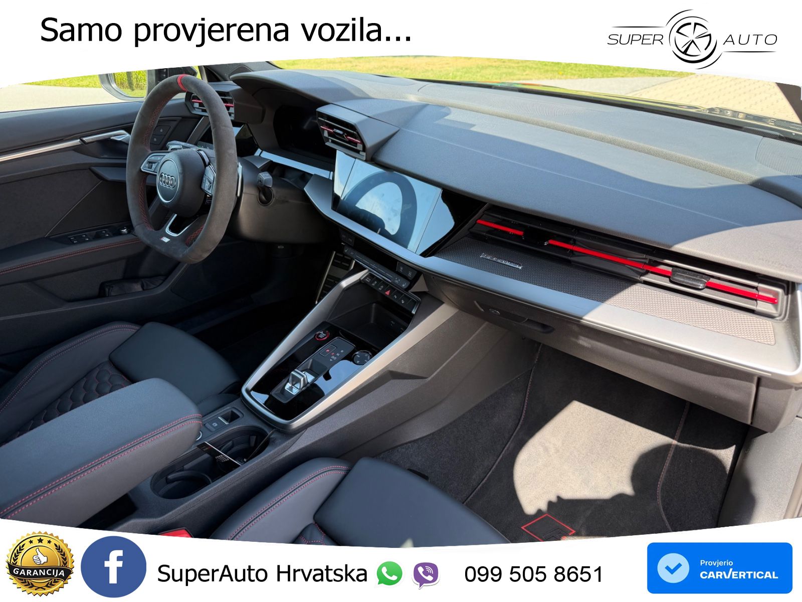 Audi RS3 Sportback 2.5 TFSI (400 KS) quattro S tronic LED+GR SJED+ACC