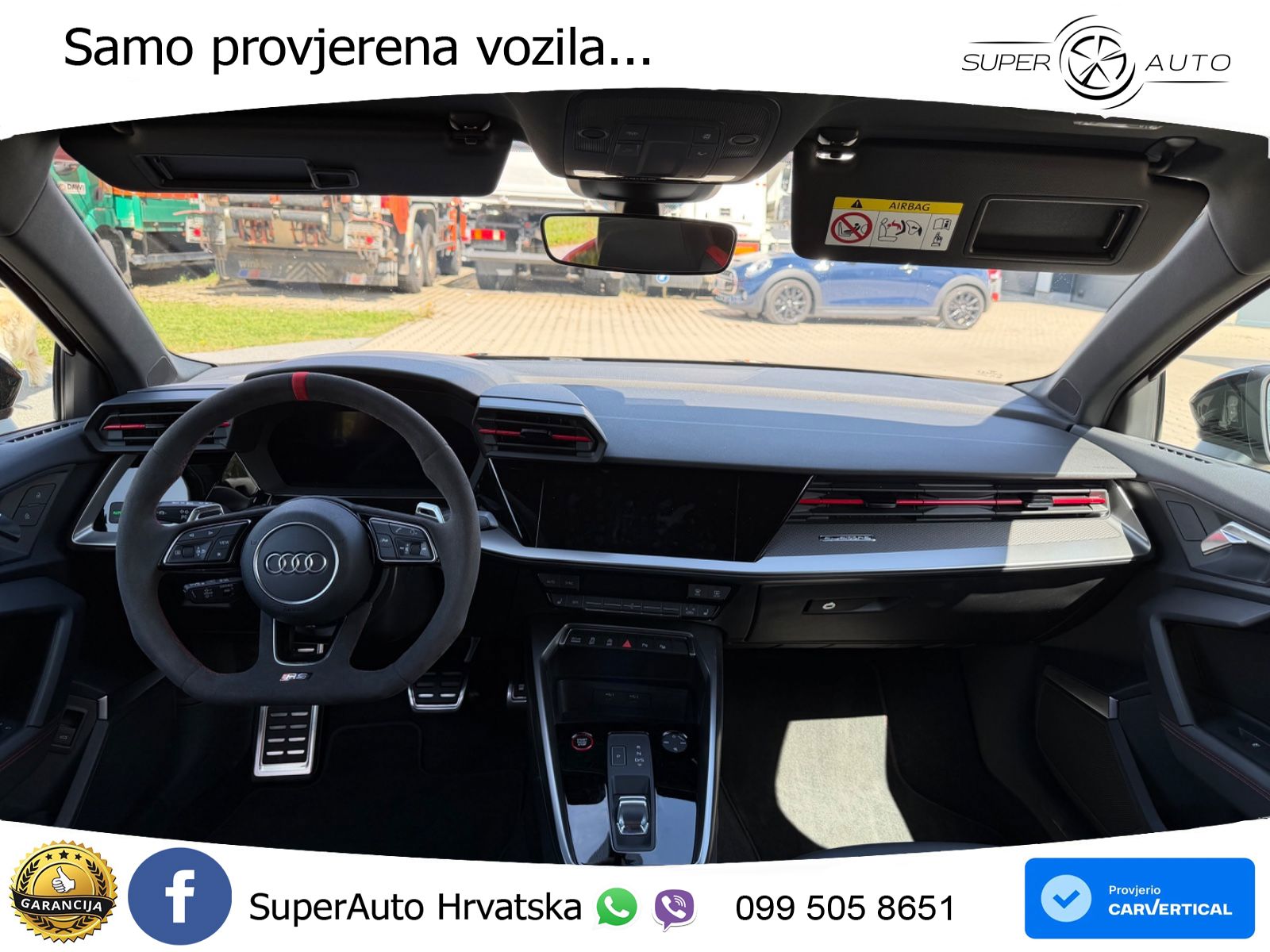 Audi RS3 Sportback 2.5 TFSI (400 KS) quattro S tronic LED+GR SJED+ACC