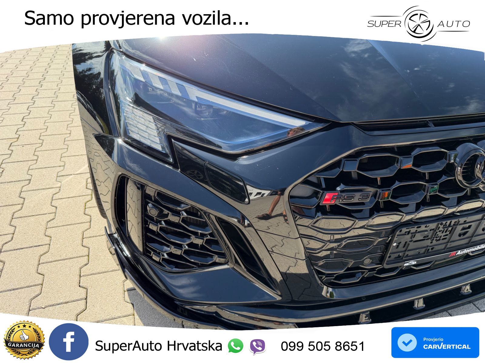 Audi RS3 Sportback 2.5 TFSI (400 KS) quattro S tronic LED+GR SJED+ACC