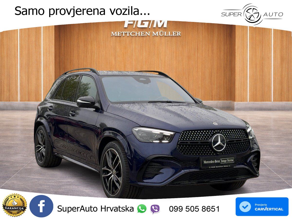 Mercedes GLE 450d (367 KS) EQ Boost 4MATIC 9G-TRONIC AMG LED+GR SJED+ACC