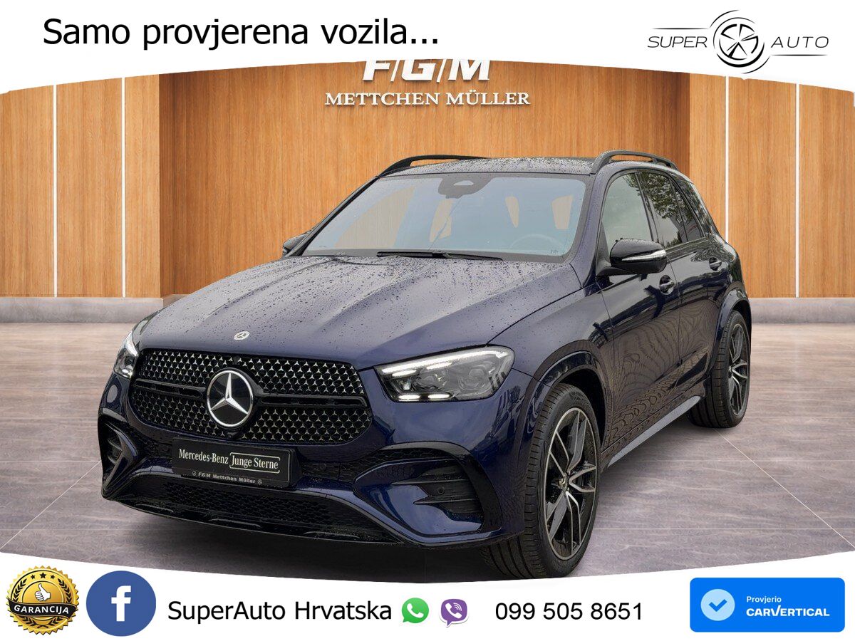 Mercedes GLE 450d (367 KS) EQ Boost 4MATIC 9G-TRONIC AMG LED+GR SJED+ACC