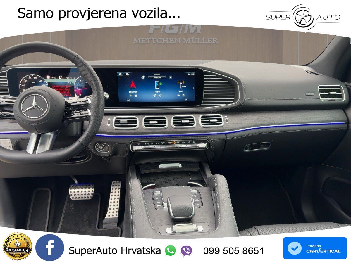 Mercedes GLE 450d (367 KS) EQ Boost 4MATIC 9G-TRONIC AMG LED+GR SJED+ACC