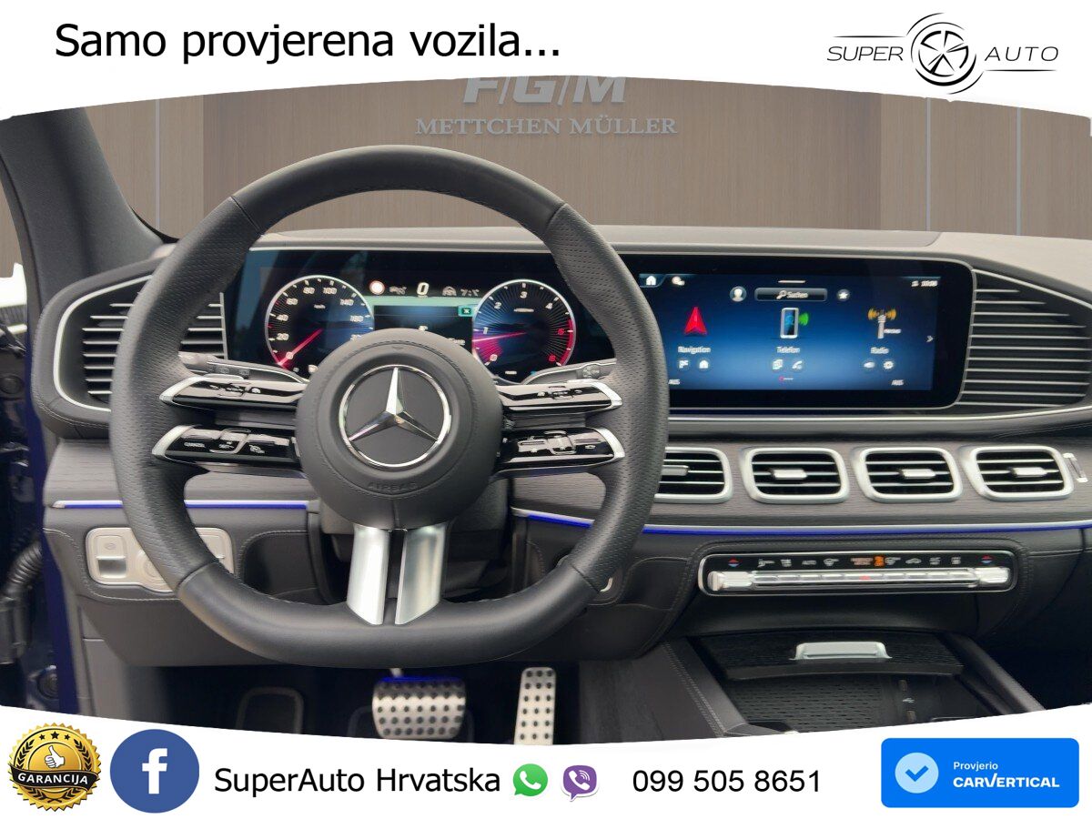 Mercedes GLE 450d (367 KS) EQ Boost 4MATIC 9G-TRONIC AMG LED+GR SJED+ACC