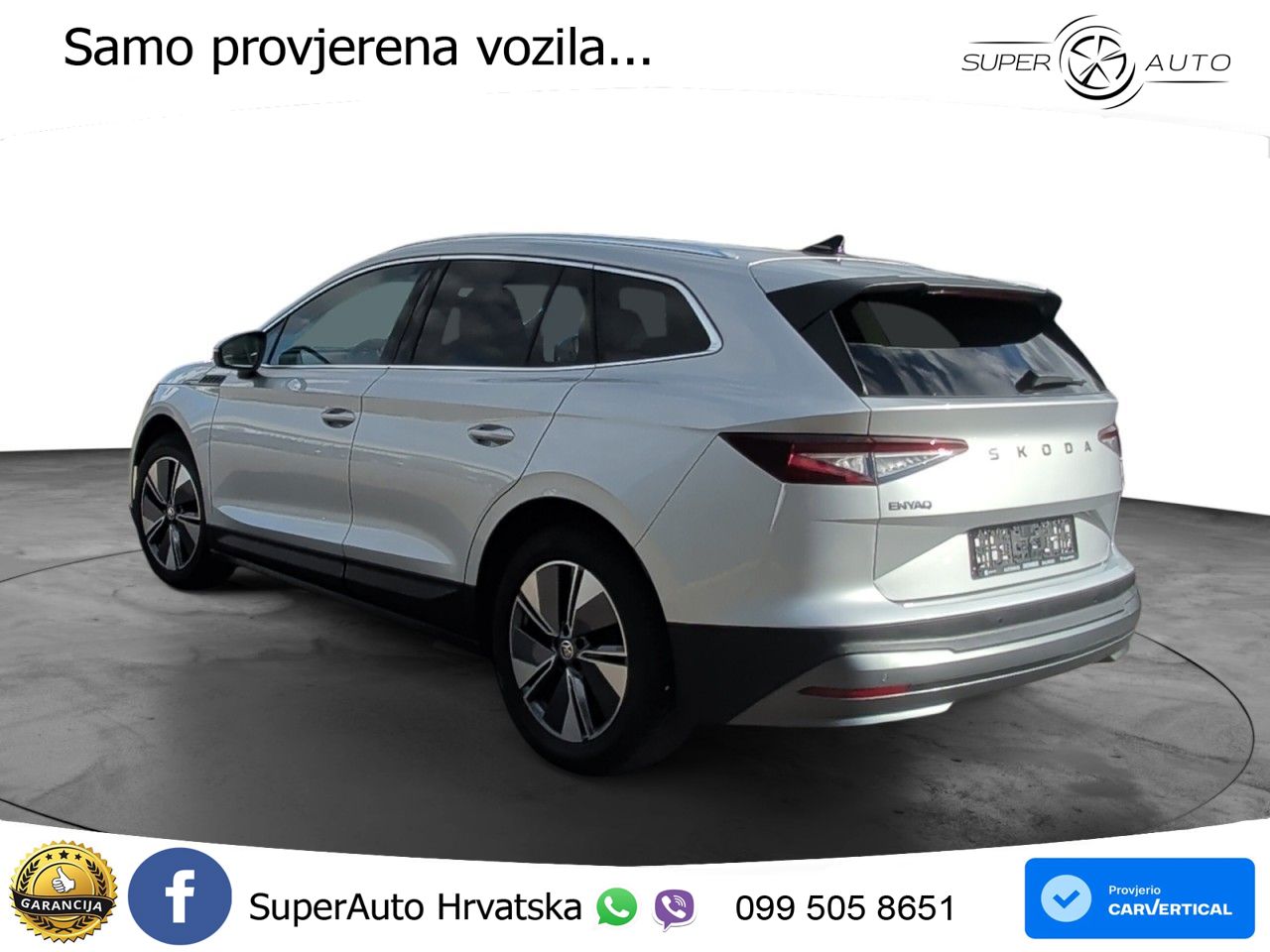 Škoda Enyaq iV 85x 82 kWh (286 KS) AWD