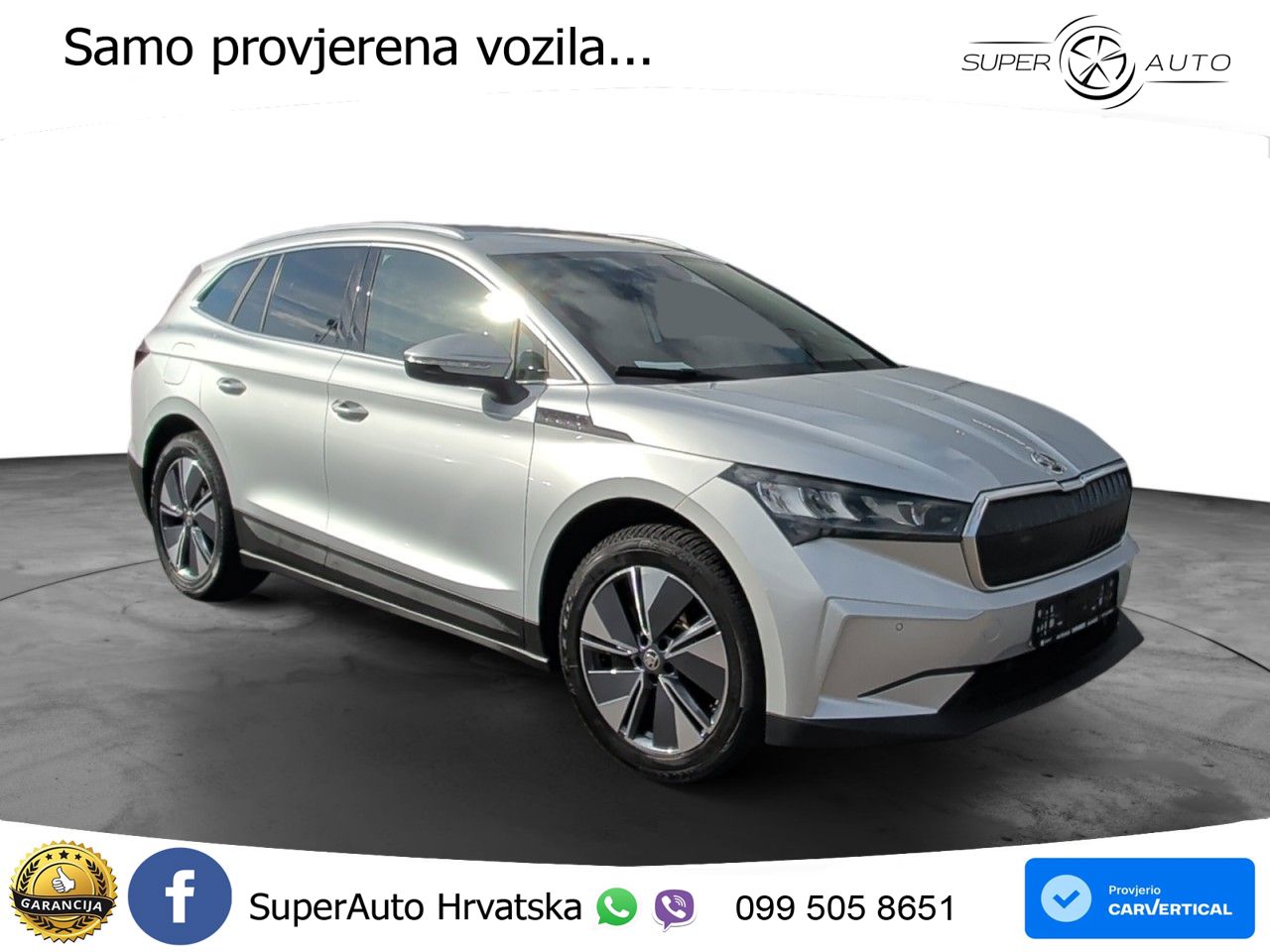 Škoda Enyaq iV 85x 82 kWh (286 KS) AWD