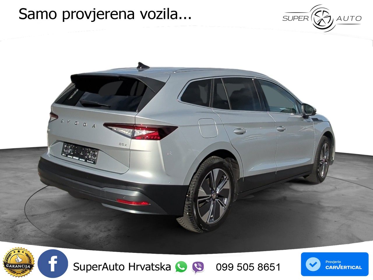 Škoda Enyaq iV 85x 82 kWh (286 KS) AWD